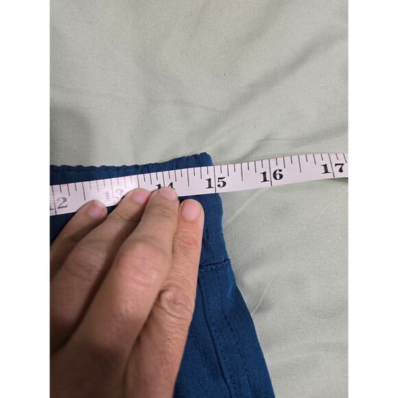 Skechers size small women's dark teal jogger style scrub pants - Picture 8 of 10